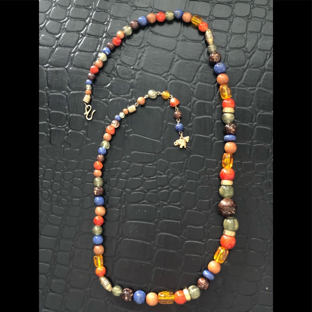 LCI Multicolor Stones Necklace.